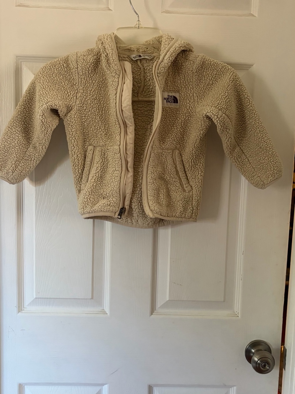 The North Face Toddler Cream Sherpa Jacket